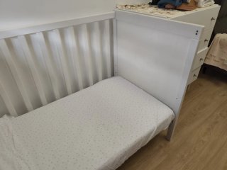 Cuna + colchon (ikea)