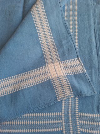 Tovaglia Bassetti misto lino 12 posti