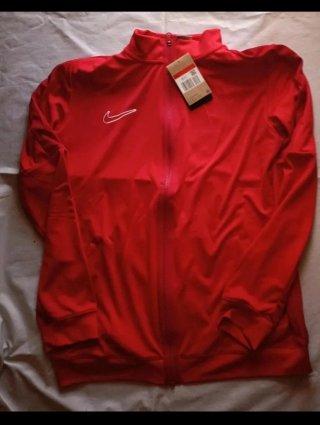 Chaqueta chándal Nike hombre roja