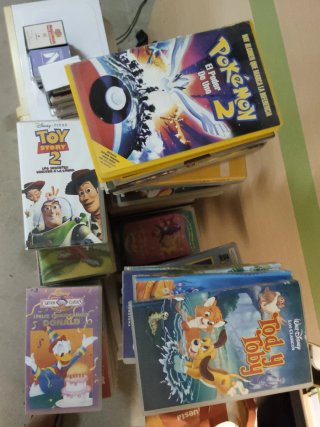 Cintas de video VHS Películas Infantiles