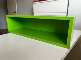 Pacchetto di 2 Scaffali Cubo Verde