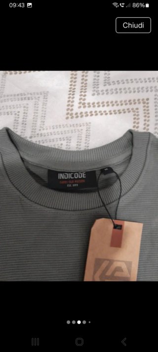 Maglia uomo verde taglia M nuova