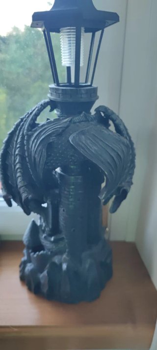 Statua drago in resina