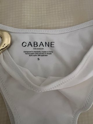 Bikini blanco marca exclusiva talla única