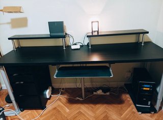 Escritorio Ikea Lagkapten Negro