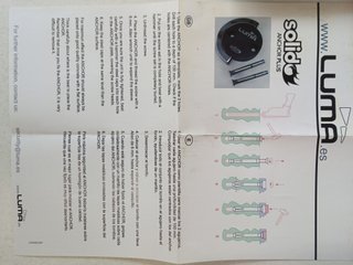 Anclaje Suelo antirrobo Luma Solido moto o bici