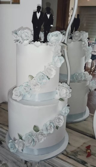 Tarta falsa para boda