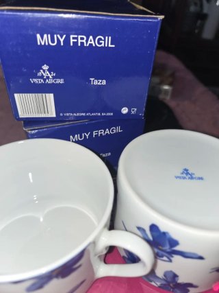 Tazas y platitos Vista Alegre
