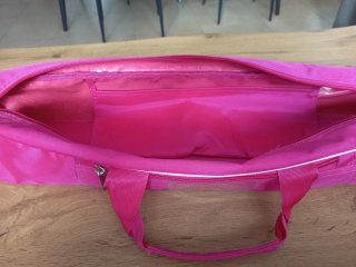 Funda de 70cm  y Bastón de 50cm Twirling Rosa Bail