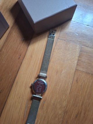 Reloj Parfois Mujer Dorado y Negro Nuevo