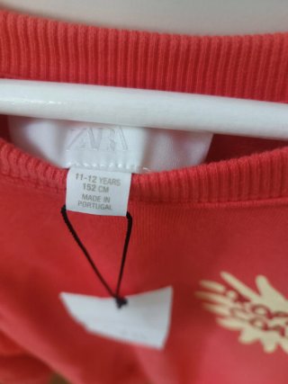 Sudadera Zara niño 11/12 años