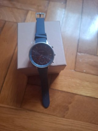 Reloj Parfois Mujer Azul y Plateado Nuevo