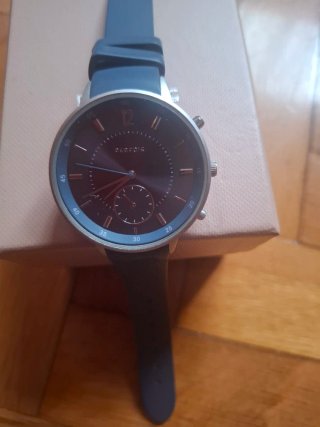 Reloj Parfois Mujer Azul y Plateado Nuevo