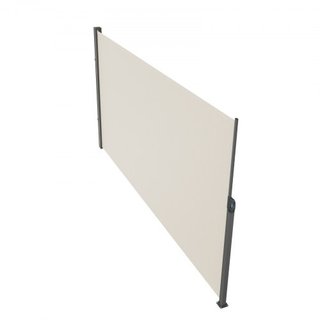 Toldo Lateral Retráctil, Pantalla de Privacidad Exterior de 71''x 138'', Pantalla de Patio Retráctil Impermeable de Poliéster de 180g, Pantalla de Divisor de Habitaciones UV 30+ para Patio, Jardín...