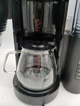 Melitta AromaFresh X 1030-06, Cafetera de Goteo con Molinillo Incorporado, 10 Tazas, Temporizador 24