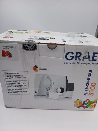Graef S 10003 Cortafiambres, 170 W, Aluminio, Rojo