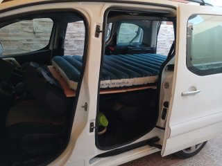 Cama Camper Madera Peugeot Partner