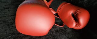 Espinilleras y Guantes Muay Thai/MMA