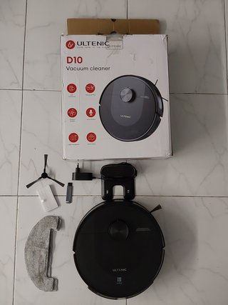 Ultenic Robot vacuums- Aspiradora Automática con Mapeo Láser Silencioso para Suelos Duros, Alfombras
