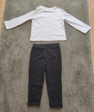 Conjunto niño camiseta manga larga y pantalón