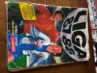 Álbum Cromos Liga