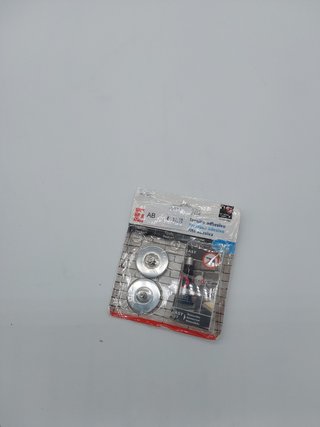 Tornillo adhesivo redondo tesa ladrillo y piedra 5 kg, 2 piezas