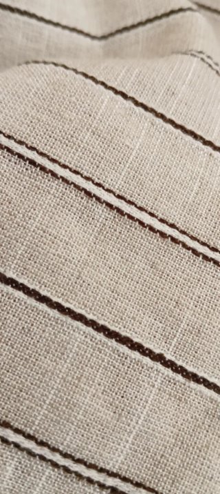 Blusa beige a righe