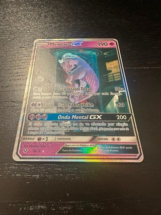 Mewtwo GX 78/73 Carta Pokémon