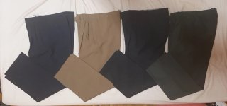 Pantalones de vestir caballero con pinzas
