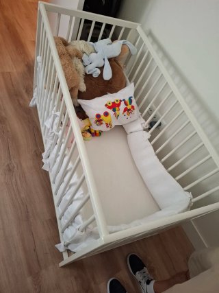 Cuna Gulliver + Colchón Krumelur Ikea