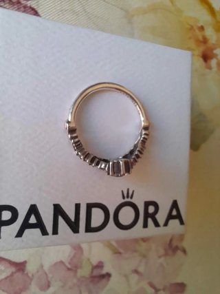 Anillo Pandora Tiara Cuento Hadas T.50