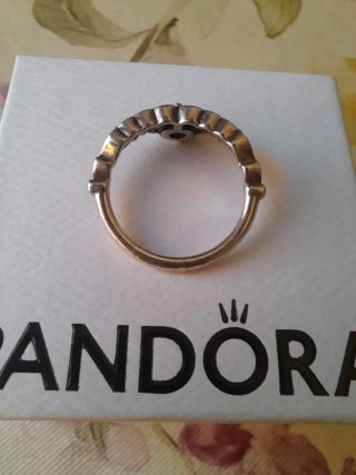 Anillo Pandora Tiara Cuento Hadas T.50