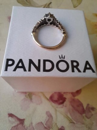 Anillo Pandora Tiara Cuento Hadas T.50