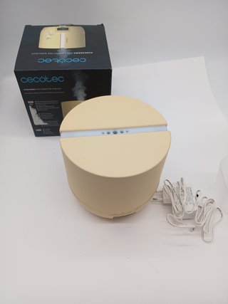 Cecotec Difusor de aromas PureAroma 550 Connected SunLight. Capacidad 500ml, Pantalla LED, Altavoz,