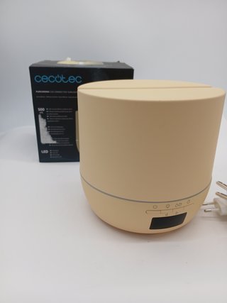 Cecotec Difusor de aromas PureAroma 550 Connected SunLight. Capacidad 500ml, Pantalla LED, Altavoz,