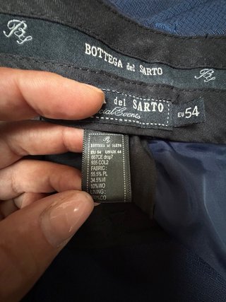 Completo uomo Bottega del Sarto blu