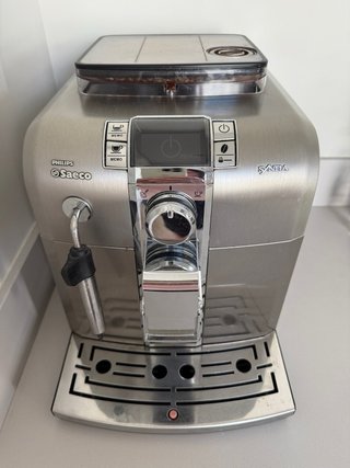Cafetera Philips Saeco Syntia Acero Inox