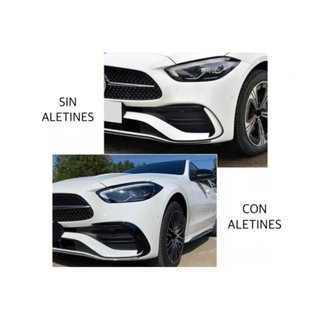 Aletines Flaps de paragolpes delantero Mercedes Cl