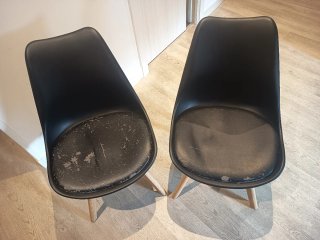 Sillas Nórdicas Negras