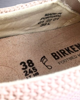 Birkenstock Oswego Soft Pink T38 Nuevas