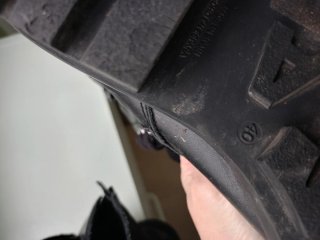 Botines de piel negros