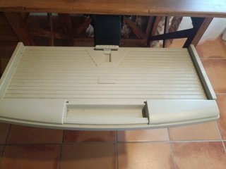 Bandeja extraíble para teclado de ordenador