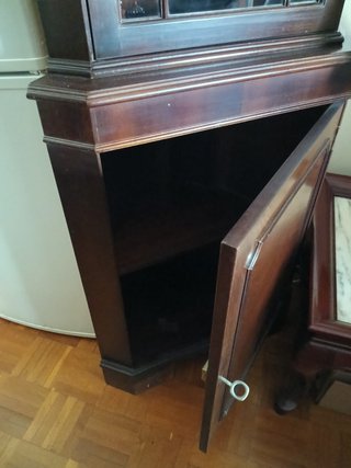 Esquinera Madera con Palillería