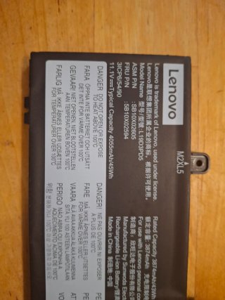 Batería Lenovo Thinkpad E14 Gen 2