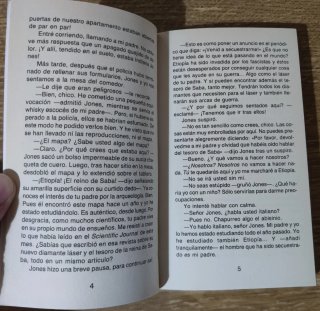 Libro - Indiana Jones y el tesoro perdido de Saba