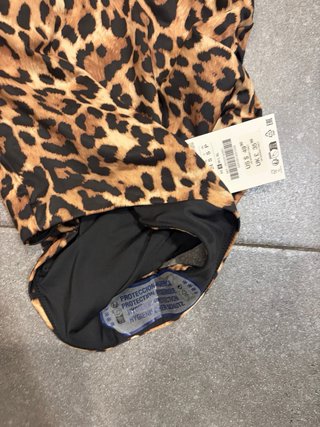 Bañador Zara Leopardo Talla S