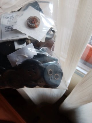 Lote botones ropa clásicos
