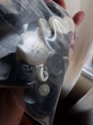 Lote botones ropa clásicos