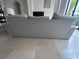 Sofá gris 3 plazas