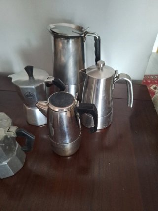 Lote 4 Cafeteras Italianas